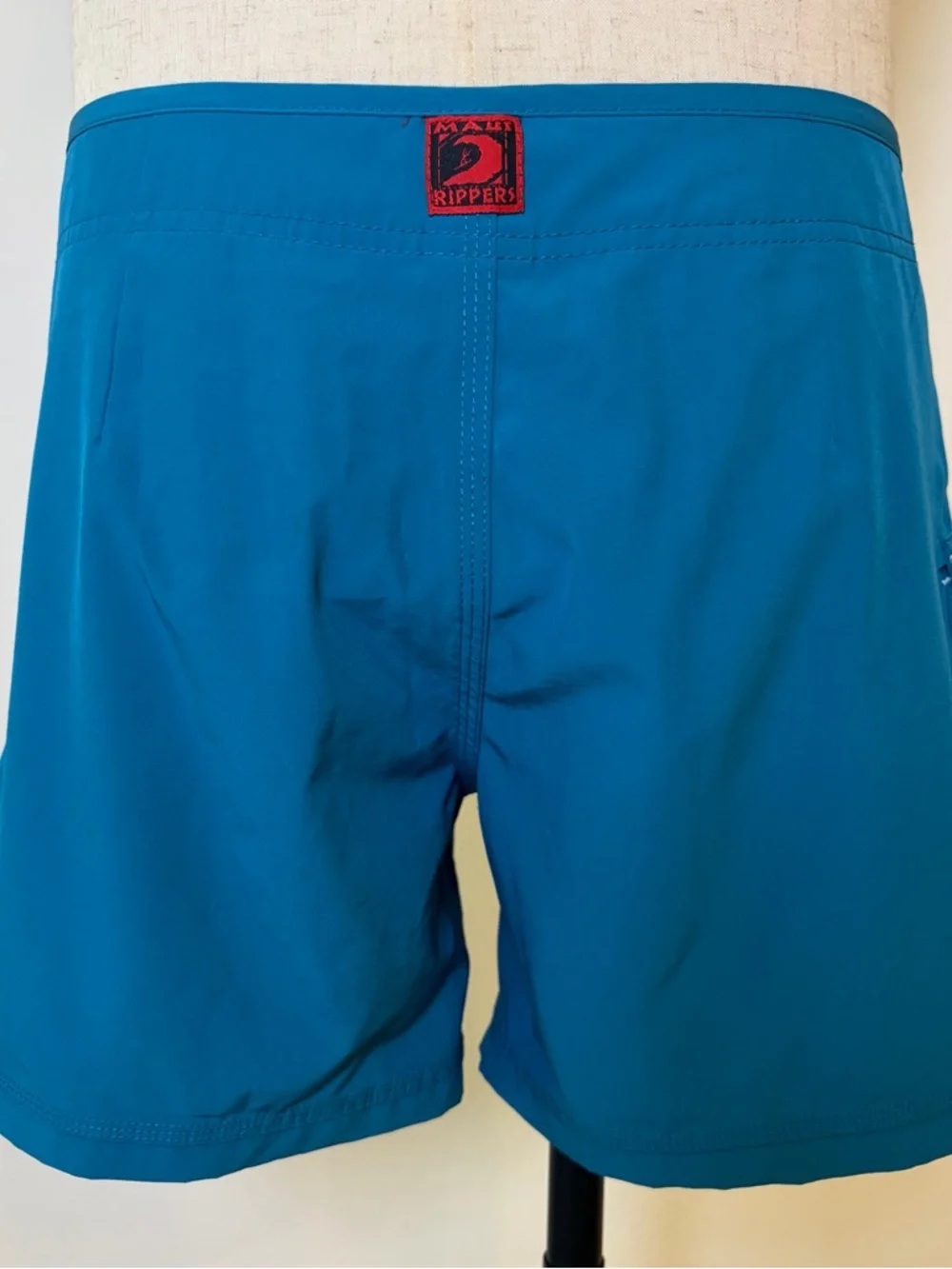 Maui Rippers Blue Board Shorts - Size 6 - Picture 3 of 7